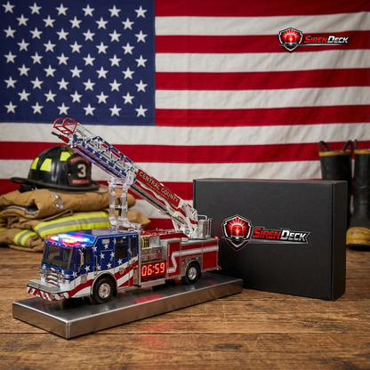 The Patriot — American Firefighter Alarm Clock *LIMITED EDTION LOW STOCK*