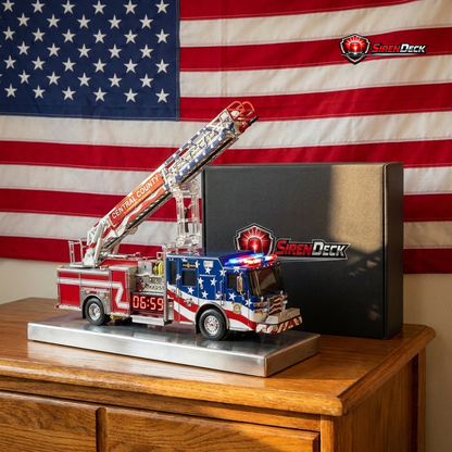 The Patriot — American Firefighter Alarm Clock *LIMITED EDTION LOW STOCK*