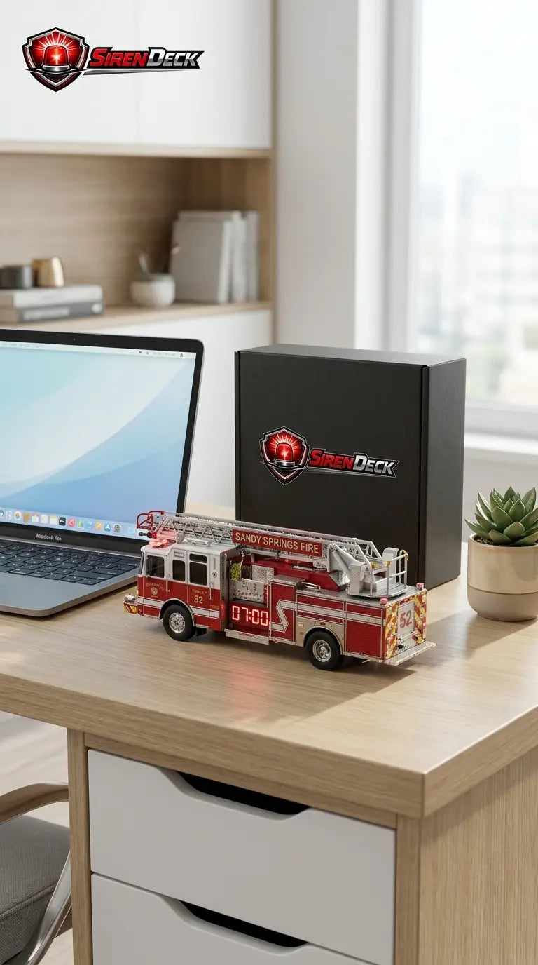 SirenDeck - Firetruck Alarm Clock