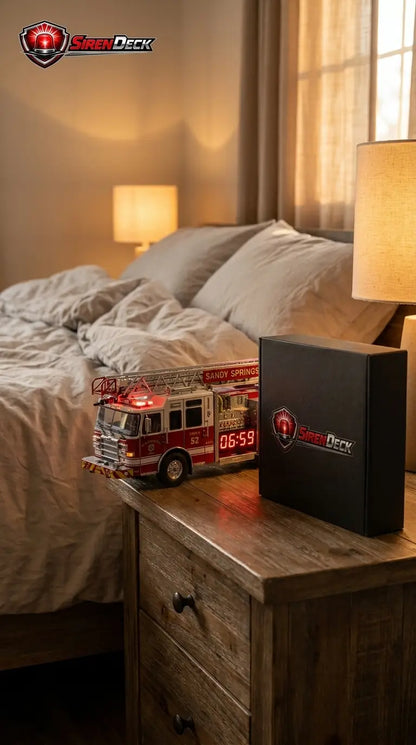 SirenDeck - Firetruck Alarm Clock