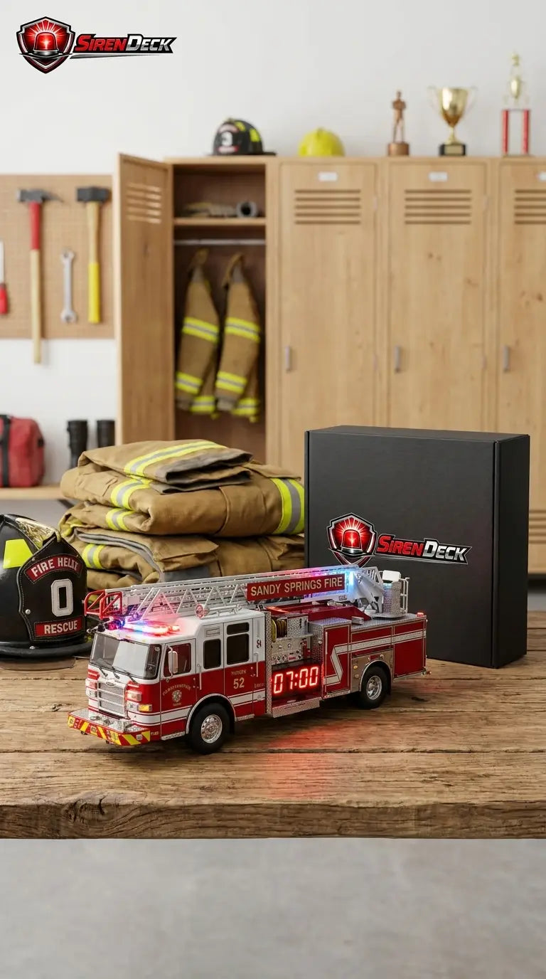 SirenDeck - Firetruck Alarm Clock