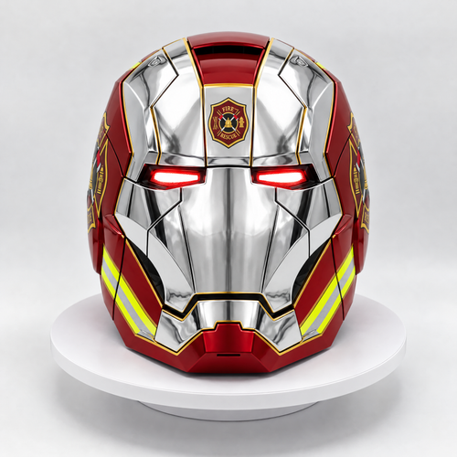The Chief — Voice-Activated Firefighter Helmet