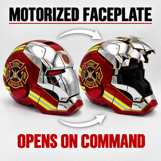 The Chief — Voice-Activated Firefighter Helmet