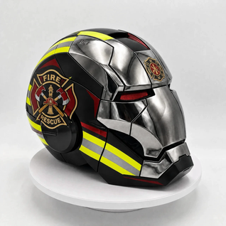 The Chief — Voice-Activated Firefighter Helmet