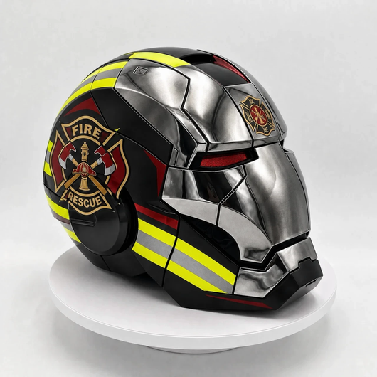 The Chief firefighter helmet - Station Black